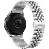 Strap-it Huawei Watch GT 3 Pro 43mm Jubilee stalen band (zilver)