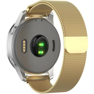 Strap-it Withings Steel HR - 36mm Milanese band (goud)