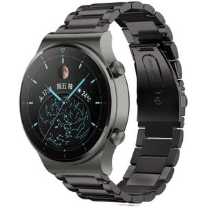 Strap-it Huawei Watch GT 2 Pro titanium bandje (zwart)