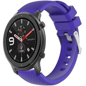 Strap-it Xiaomi Amazfit GTR silicone band (paars)