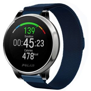 Strap-it Polar Grit X Milanese band (blauw)