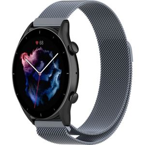 Strap-it Amazfit GTR 3 (Pro) Milanese band (space grey)