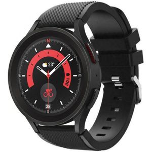 Strap-it Samsung Galaxy Watch 5 Pro siliconen bandje (zwart)
