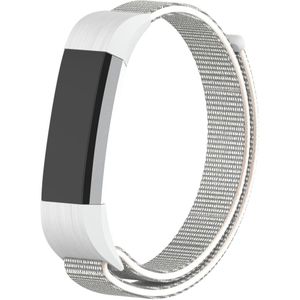 Strap-it Fitbit Alta / Alta HR nylon bandje (zeeschelp)