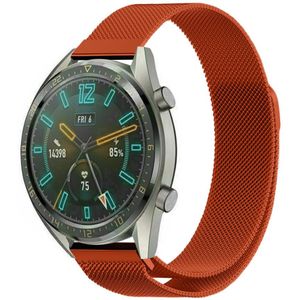 Strap-it Huawei Watch GT 2 Milanese band (oranje)