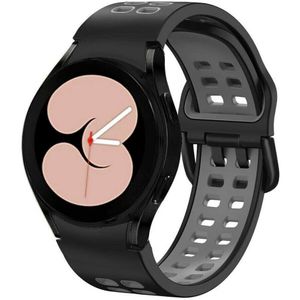 Samsung Galaxy Watch 4 40mm sport square bandje (zwart/grijs)