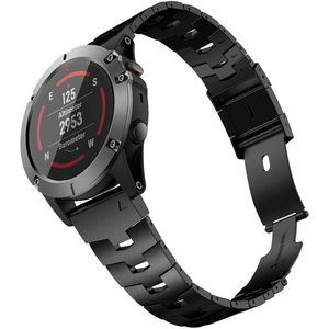 Strap-it Garmin Epix Pro (Gen 2) 51mm titanium bandje (zwart)