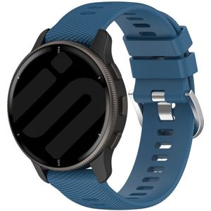 Strap-it Garmin Vivoactive 5 siliconen bandje (blauw)