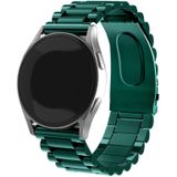 Strap-it Samsung Gear S3 stalen band (groen)