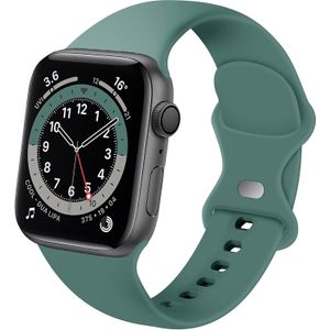 Strap-it Apple Watch siliconen bandje (cactus)
