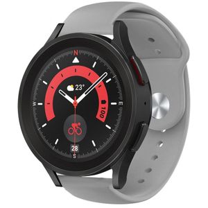 Strap-it Samsung Galaxy Watch 5 Pro sport band (grijs)