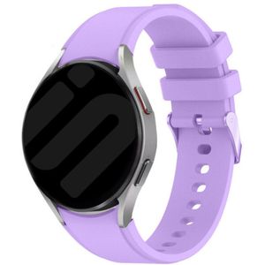 Strap-it Samsung Galaxy Watch 6 Classic 43mm siliconen band perfect fit (lila)