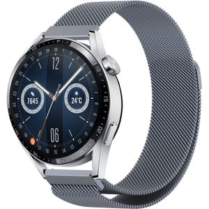 Strap-it Huawei Watch GT 3 46mm Milanese band (space grey)
