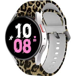 Strap-it Lucky Leopard Samsung Galaxy Watch 5 - 44mm bandje