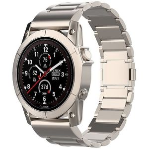 Strap-it Garmin Tactix 7 Pro magnetische titanium band (titanium)
