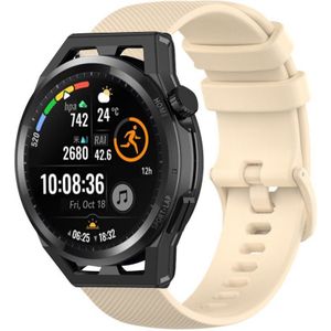 Strap-it Huawei GT Runner luxe siliconen bandje (beige)