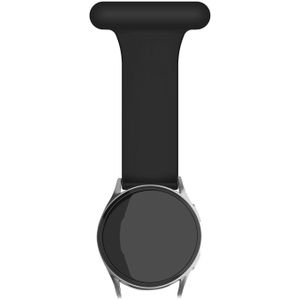 Strap-it Samsung Galaxy Watch 4 Classic 42mm verpleegkundige band (zwart)