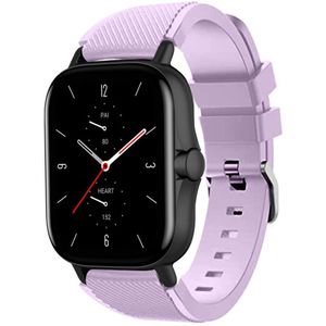 Strap-it Amazfit GTS 2 siliconen bandje (lila)