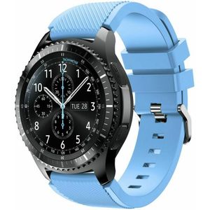 Strap-it Samsung Galaxy Watch 46mm siliconen bandje (zand blauw)