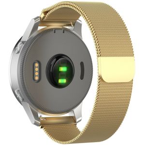 Strap-it Withings ScanWatch 2 - 38mm Milanese band (goud)