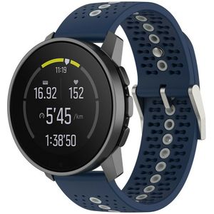 Strap-it Suunto Race (S) siliconen bandje (blauw/grijs)