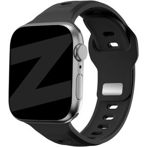Bandz Apple Watch siliconen band 'Outdoor' (zwart)