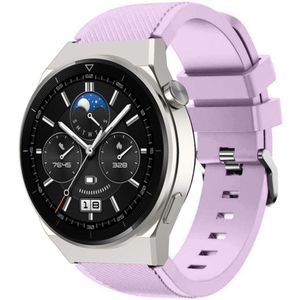 Strap-it Huawei Watch GT 3 Pro 46mm siliconen bandje (lila)