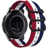 Strap-it Samsung Galaxy Watch 5 Pro nylon gesp band (3-kleurig)