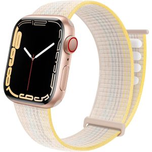 Strap-it Apple Watch nylon loop bandje (sterrenlicht mix)