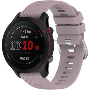 Strap-it Garmin Forerunner 255 siliconen bandje (violet)