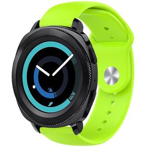 Strap-it Samsung Gear Sport sport band (lichtgroen)