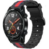 Strap-it Huawei Watch GT Special Edition band (zwart/rood)