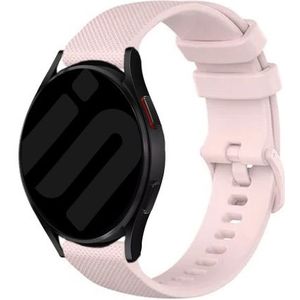 Strap-it Samsung Galaxy Watch 6 - 40mm Luxe Siliconen bandje (roze)