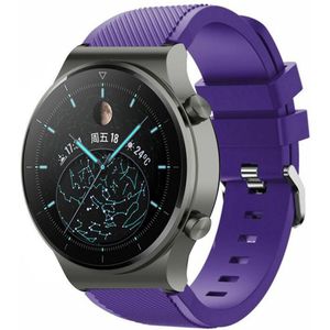 Strap-it Huawei Watch GT 2 Pro siliconen bandje (paars)