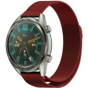Strap-it Huawei Watch GT 2 Milanese band (rood)