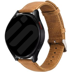 Strap-it Samsung Galaxy Watch 6 - 40mm leren bandje (bruin)