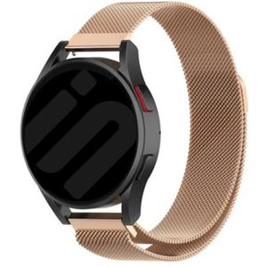 Strap-it Redmi Watch 5 Lite Milanese band (rosé goud)