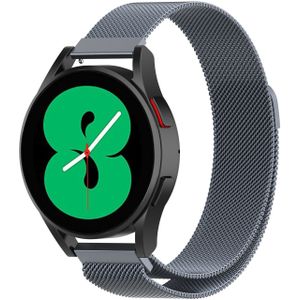 Strap-it Samsung Galaxy Watch 4 - 44mm Milanese band (space grey)