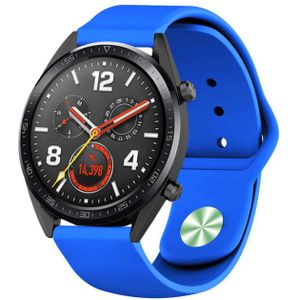 Strap-it Huawei Watch GT 2 sport band (blauw)
