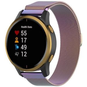 Strap-it Garmin Vivomove HR Milanese band (regenboog)