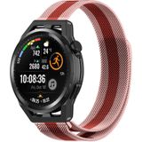 Strap-it Huawei Watch GT Runner Milanese band (rood/roze)
