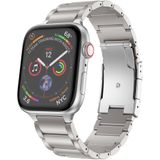 Strap-it Apple Watch Titanium bandje (zilver)