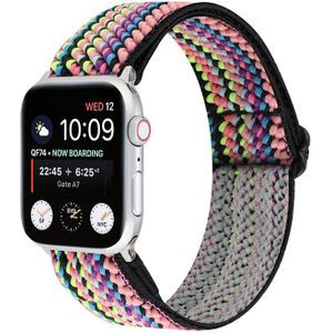Strap-it Apple Watch elastisch bandje (colourful stripes)