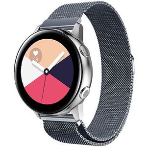 Strap-it Samsung Galaxy Watch Active Milanese band (space grey)