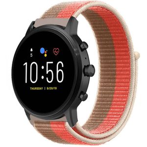 Strap-it Fossil Gen 5 nylon band (pink pomelo)