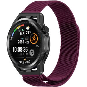 Strap-it Huawei Watch GT Milanese band (paars)