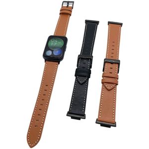 Strap-it Huawei Watch Fit 2 leren bandje (bruin)