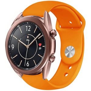Strap-it Samsung Galaxy Watch 3 - 41mm sport band (oranje)