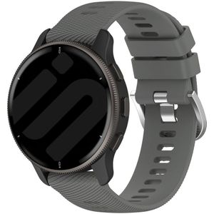 Strap-it Garmin Vivomove HR siliconen bandje (donkergrijs)