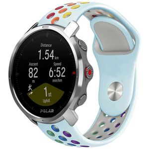 Strap-it Polar Grit X sport band (lichtblauw/kleurrijk)